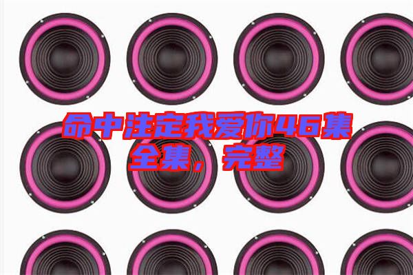 命中注定我愛(ài)你46集全集，完整