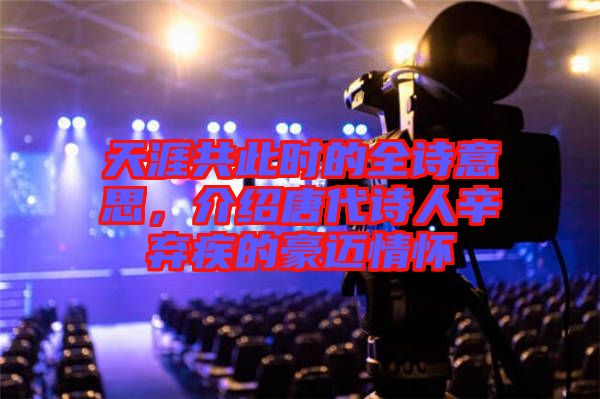 天涯共此時(shí)的全詩意思，介紹唐代詩人辛棄疾的豪邁情懷