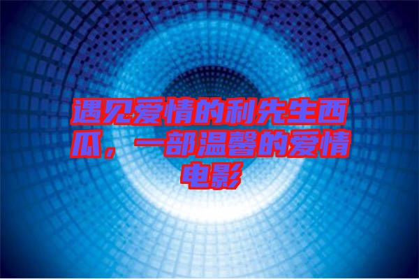 遇見(jiàn)愛(ài)情的利先生西瓜，一部溫馨的愛(ài)情電影