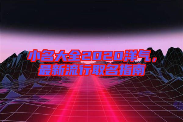小名大全2020洋氣，最新流行取名指南