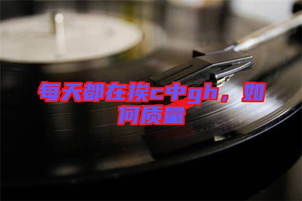 每天都在挨c中g(shù)h，如何質(zhì)量