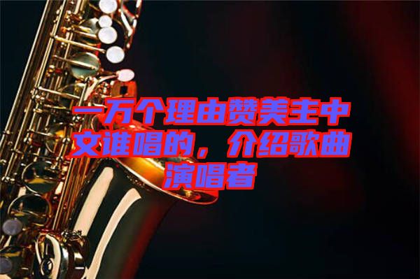 一萬個理由贊美主中文誰唱的，介紹歌曲演唱者