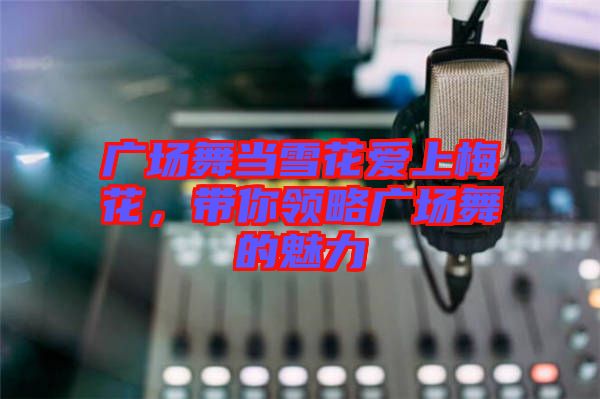 廣場(chǎng)舞當(dāng)雪花愛上梅花，帶你領(lǐng)略廣場(chǎng)舞的魅力