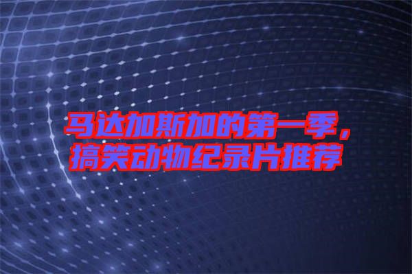 馬達加斯加的第一季，搞笑動物紀錄片推薦