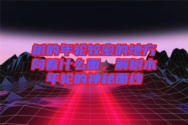樹(shù)的年輪較密的地方向著什么面，解樹(shù)木年輪的神秘面紗