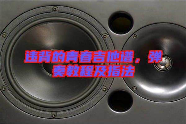 違背的青春吉他譜，彈奏教程及指法
