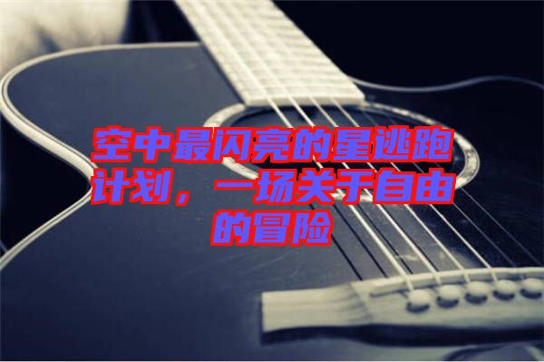 空中最閃亮的星逃跑計(jì)劃，一場(chǎng)關(guān)于自由的冒險(xiǎn)