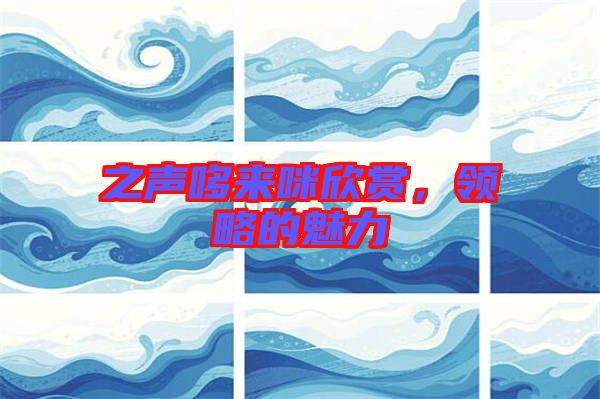 之聲哆來咪欣賞，領(lǐng)略的魅力