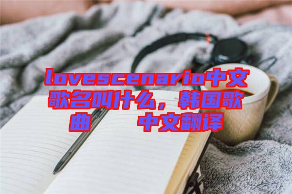lovescenario中文歌名叫什么，韓國(guó)歌曲????中文翻譯