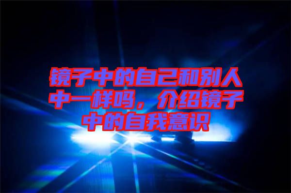 鏡子中的自己和別人中一樣嗎，介紹鏡子中的自我意識(shí)