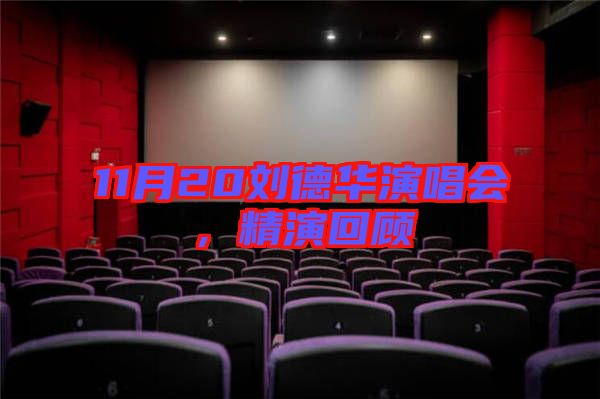 11月20劉德華演唱會，精演回顧