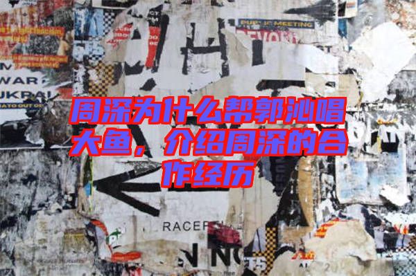周深為什么幫郭沁唱大魚，介紹周深的合作經(jīng)歷