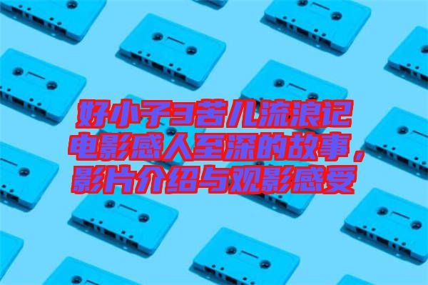 好小子3苦兒流浪記電影感人至深的故事，影片介紹與觀影感受