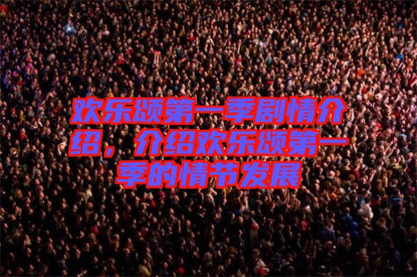歡樂頌第一季劇情介紹，介紹歡樂頌第一季的情節(jié)發(fā)展