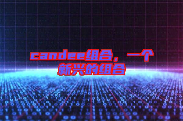 candee組合，一個(gè)新興的組合