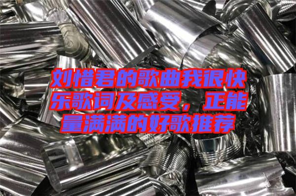 劉惜君的歌曲我很快樂(lè)歌詞及感受，正能量滿滿的好歌推薦