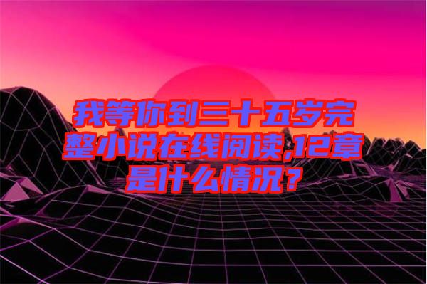 我等你到三十五歲完整小說在線閱讀,12章是什么情況？