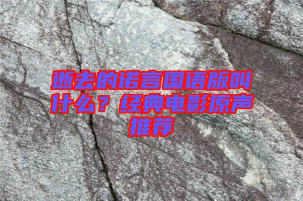 逝去的諾言國語版叫什么？經(jīng)典電影原聲推薦