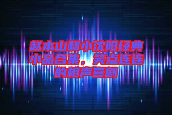 趙本山和小沈陽(yáng)經(jīng)典小品合集，笑點(diǎn)連連的相聲喜劇