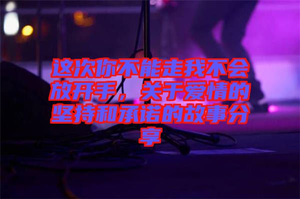 這次你不能走我不會放開手，關(guān)于愛情的堅持和承諾的故事分享